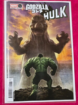 GODZILLA VS HULK #1 STONEHOUSE VARIANT COVER MARVEL 2025-image