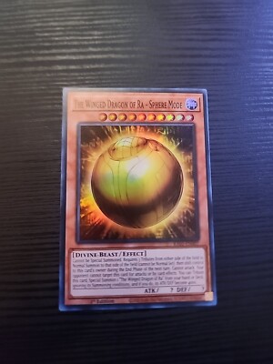 Yugioh The Winged Dragon of Ra - Sphere Mode RA01-EN007 Super Rare 1st ED NM-image