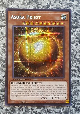 Yugioh Asura Priest Misprint SBC2-END03 The Winged Dragon of Ra - Sphere Mode-image