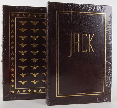 Two Easton Press JFK Titles, New In Wrap - The Burden & the Glory + Jack Vol. 1-image