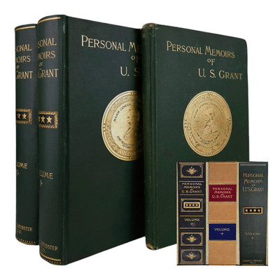 Memoirs of Ulysses S Grant & Salesman's Sample - First Edition - 1885/1886-image