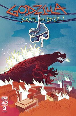 Godzilla Skate or Die #3 Cover B NM 2024 Boom! - Vault 35-image