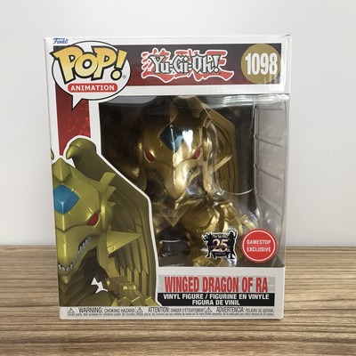 Funko Pop! Vinyl Super 6 in: Yu-Gi-Oh! - Winged Dragon of Ra (Metallic) #1098-image