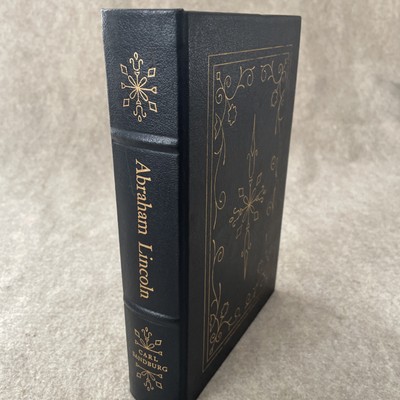Easton Press Library Presidents Abraham Lincoln by Carl Sandburg VERY GOOD HW-image