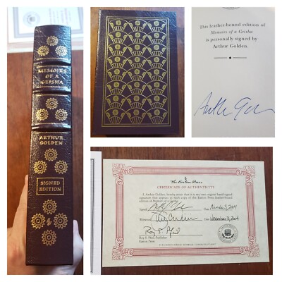 Easton Press Arthur Golden Signed 