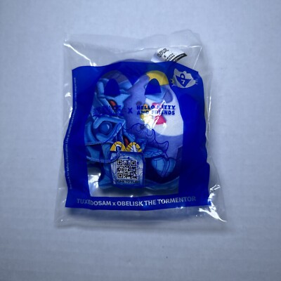 2024 #7 Tuxedo Sam x Obelisk The Tormentor McDonald's YU-GI-OH X HELLO KITTY Toy-image