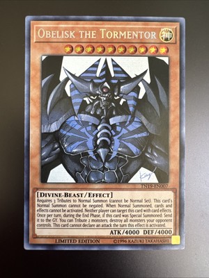 You-Gi-Oh! Obelisk The Tormentor Limited Edition-image