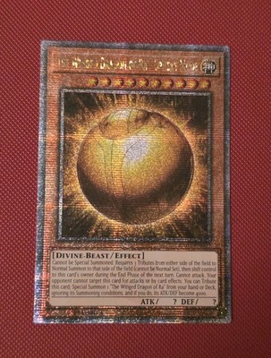 YGO The Winged Dragon of Ra - Sphere Mode Quarter Century Secret NM RA01-EN007 -image