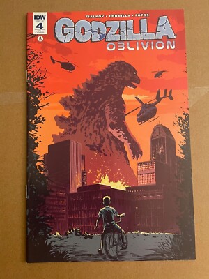 Godzilla Oblivion #4 Michael Walsh 1:10 Variant IDW 2016 Retailer Incentive-image