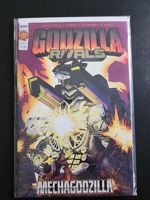 Godzilla Rivals: Vs. Mechagodzilla #1 (IDW Publishing August 2023)-image