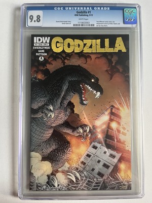 Godzilla #1 IDW 2012 CGC 9.8 WP-image
