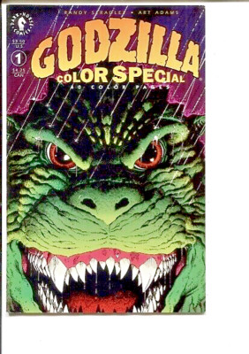 GODZILLA COLOR SPECIAL 1 NM-MT ARTHUR ADAMS C/A 1992-image