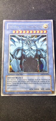 Yu-Gi-Oh! TCG Obelisk the Tormentor (EN004) Shonen Jump Promo JMP-EN004 Limited-image