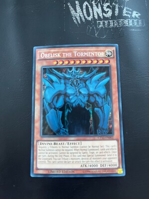 YUGIOH OBELISK THE TORMENTOR SECRET RARE CT13-EN002 LIMITED EDITION-image
