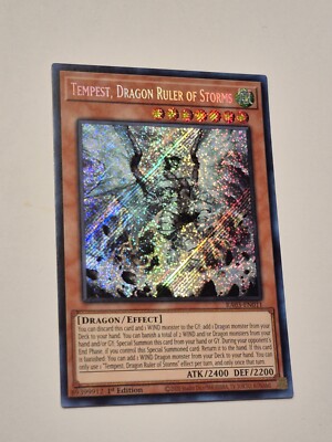 Tempest, Dragon Ruler of Storms - RA03-EN011 - NM - Secret Rare - 1st ed -Yugioh-image