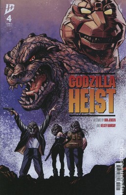 Godzilla Heist #4B Stock Image-image