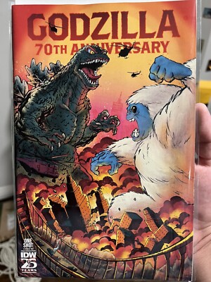 GODZILLA 70th ANNIVERSARY COMIC BOOK LIMITED ED SAN DIEGO SDCC 2024 MINT !!-image