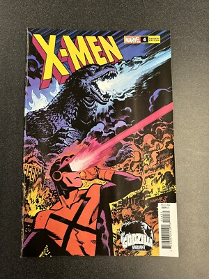Marvel Comics X-Men #4 Godzilla Variant 2024 TC28-image