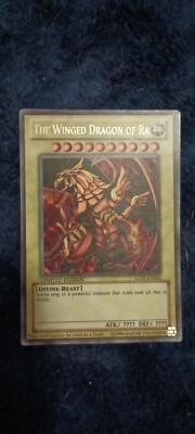 yugioh cards 1996 first edition The Winged Dragon Of Ra-image