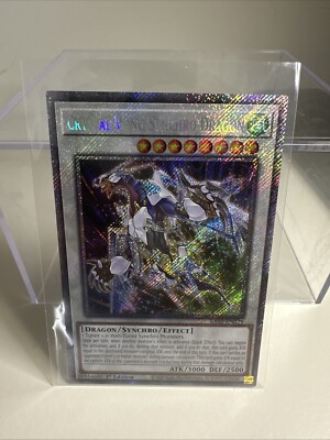 Crystal Wing Synchro Dragon 1st Edition Secret Rare RA02-EN029 Yu-Gi-Oh!-image
