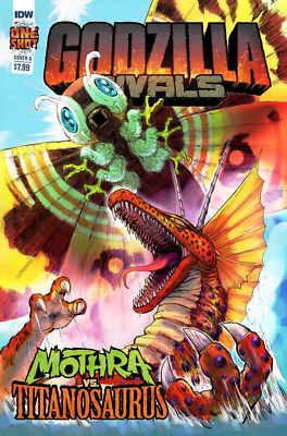 Godzilla Rivals Mothra vs Titanosaurus Cover A Wind (Mature)-image