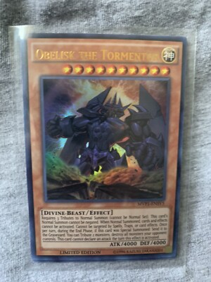 Yu-Gi-Oh! TCG Obelisk the Tormentor Mvp1-ensv5 Ultra Rare Near Mint-image