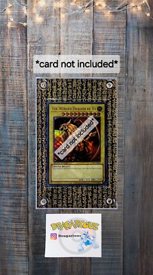 Yugioh Prismatic God Hyrogliphics Winged Dragon of Ra Yellow Custom Case Slab-image