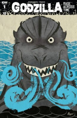 GODZILLA RAGE ACROSS TIME # 1 1 IN 25 INCENTIVE VARIANT BY IDW  2016-image