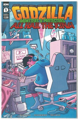 IDW - Godzilla Monsters & Protectors # 1 Cover B - High Grade Copy-image