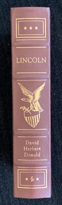 Lincoln by David Herbert Donald  1996, Easton Press-image
