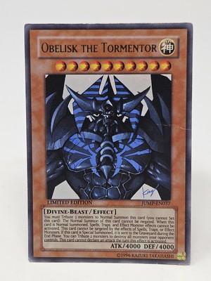 Obelisk the Tormentor (EN037) - JUMP-EN037 - Ultra Rare - Limited Edition DMG-image