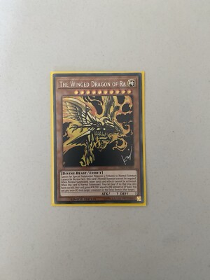 Yugioh The Winged Dragon of RA TN19-EN009 Secret Rare Limited Ed NM-image