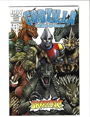 GODZILLA RULERS OF EARTH #8 JAN 2014 COVER BY MATT FRANK 10.0 GEM MINT PERFECT!-image