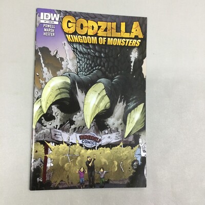 Godzilla Kingdom Of Monsters #1 Wonderworld Comics Exclusive IDW 2011 (GZ155)-image