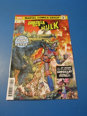 Godzilla vs Hulk #1 Bradshaw variant NM Gem Wow-image