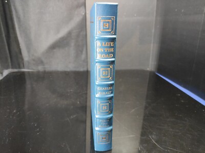 A Life on the Road by Charles Kuralt, Easton Press Signed 1st Edition, 1990-image