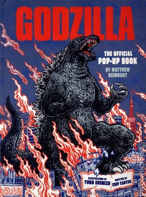 Godzilla The Official Pop-Up Book HC #1-1ST NM 2024 Stock Image-image