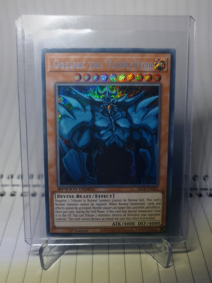 Konami Yugioh TCG, Obelisk The Tormentor, 1st Edition, SBCB-EN202 