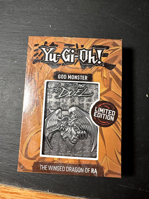 Yu-Gi-Oh! The Winged Dragon of Ra Limited Edition Embossed Metal Card - Sealed-image