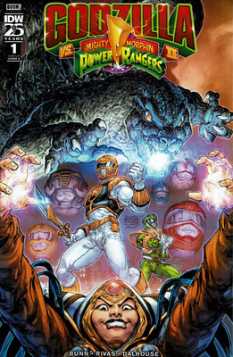 Godzilla Vs. The Mighty Morphin Power Rangers II #1A VF/NM; IDW | we combine shi-image