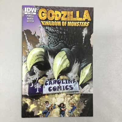 Godzilla Kingdom Of Monster #1 Carolina Comics Exclusive IDW 2011 (GZ65)-image