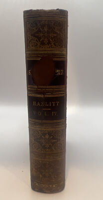 The Works of Shakespeare HAZLITT  Bound  Vol. IV-image
