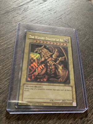YuGiOh The Winged Dragon of Ra GBI-003 Ultra Rare Promo 2003 KONAMI-image