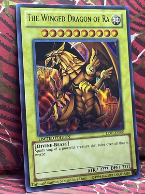 💎Yugioh - The Winged Dragon Of Ra Limited Edition Ultra Rare MINT💎-image