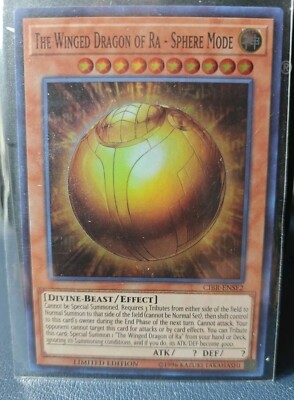 Yu-Gi-Oh! The Winged Dragon of Ra - Sphere Mode CIBR-ENSE2 Limited Super Rare NM-image