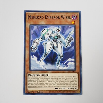 Meklord Emperor Wisel - LED7-EN023 -  Common - 1st ed -  NM- Rage Of Ra - Yugioh-image