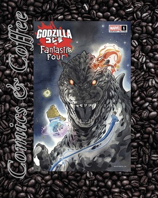 Godzilla Vs Fantastic Four #1 - Peach Momoko Variant!-image