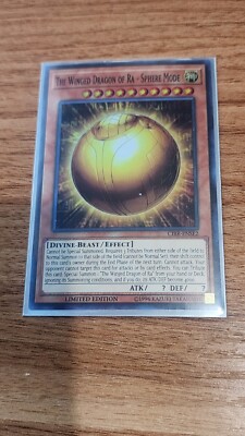 The Winged Dragon Of Ra - Sphere Mode CIBR-ENSE2 Super Rare LP-image