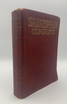 1926 Shakespeare: Complete Works, History, Life & Notes Sir Henry Irving-image