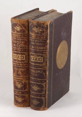 Personal Memoirs of U. S. Grant 2 Volumes complete Charles L. Webster 1885-86-image
